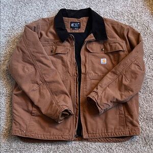 Carhartt 104480 - Washed Duck Insulated Traditional Jacket